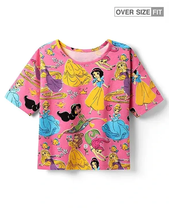 Disney Princess Oversized Pink T-Shirt