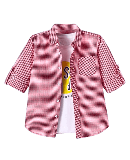 Full Sleeve Shirt & Tee Combo